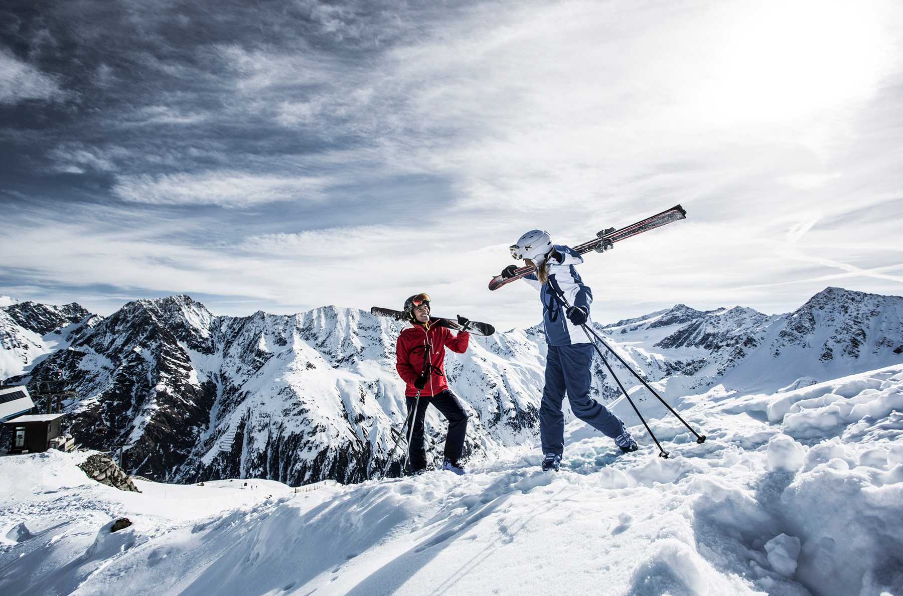 Winterpanorama im Pitztal